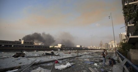 VANREDNO STANJE, RASTE BROJ ŽRTAVA U BEJRUTU: Najmanje 100 mrtvih, oglasili se i SVJEDOCI strahovite eksplozije