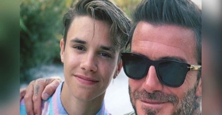   KAKAV OTAC TAKAV SIN: Nasljednik Bekama pokazao svoje mišićavo tijelo 