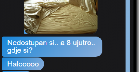 BUDIM SE JUTROS, NEMA MUŽA U KREVETU, POSLALA SAM MU TONU PORUKA, A ONDA MI JE OVO STIGLO: Za koga sam se ovo udala, POGLEDAJTE GDJE JE OTIŠAO!