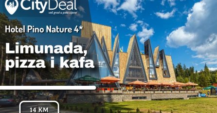 Uživajte u planinskom miru i tišini uz pizzu Margaritu, kafu i limunadu u Hotelu Pino Nature 4*!