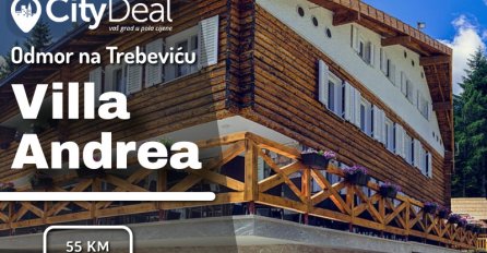 Idilični odmor na planini i uživanje u netaknutoj prirodi: Odaberite jedno ili dva noćenja za dvoje u Vili Andrea na Trebeviću!