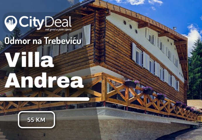 Idilični odmor na planini i uživanje u netaknutoj prirodi: Odaberite jedno ili dva noćenja za dvoje u Vili Andrea na Trebeviću!