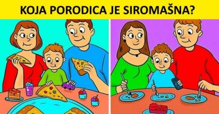 OVU ZAGONETKU NIKAD NIKO NIJE USPIO RIJEŠITI: Koja je porodica siromašna?