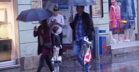U srijedu oblačno vrijeme sa lokalnim pljuskovima i grmljavinom