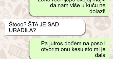 PUNICA MI DALA POKLON KAD SAM KRENUO NA POSAO: Kad sam vidio šta je u kesi ZACRVENIO SAM SE, NIJE NORMALNA