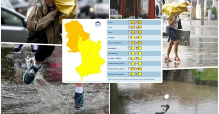 HITNO UPOZORENJE, SPREMA SE OLUJA: Upaljen meteoalarm, U OVIM DIJELOVIMA DRŽAVE ĆE BITI HAOS