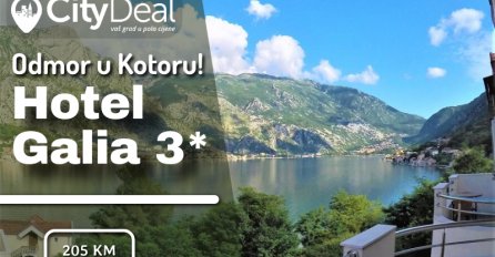 Kotor - Opuštajući odmor na crnogorskom primorju uz udoban smještaj u hotelu Galia!