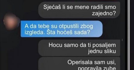 KOLEGA NA POSLU ME VRIJEĐAO JER SAM BILA RUŽNA, OPERISALA SAM UŠI I URADILA ZUBE: Kad sam mu poslala svoju NOVU SLIKU izvrnuo se sa stolice! (FOTO)