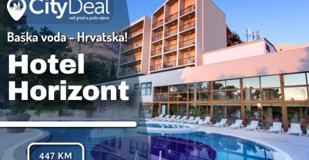 Uživajte u bajkovitom wellness odmoru u hotelu Horizont 4* u Baškoj Vodi!