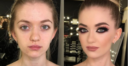 DJEVOJKE OBJAVILE SLIKE PRIJE I POSLIJE ŠMINKANJA: Ova i nekako, ali kad vidite djevojku BROJ 3. POZLIT ĆE VAM (FOTO)