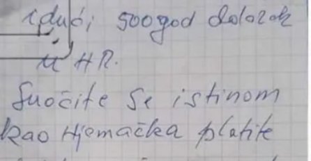 SRBIN U HRVATSKOJ SE VRATIO SE PLAŽE, ISPOD BRISAČA ZATEKAO PORUKU: Odmah otišao u policiju, JOŠ NE DOLAZI SEBI