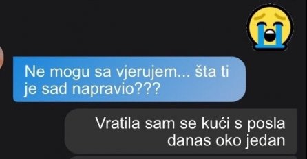 DANAS SAM SE VRATILA S POSLA U 1, ČIM SAM UŠLA U DNEVNU VRISNULA SAM: Pogledajte šta mi je muž uradio, VAN SEBE SAM (FOTO)