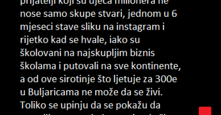 "Uvijek sam smatrao da je većina siromašnih ljudi isfrustrirana..."
