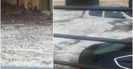 NEZAPAMĆENO NEVRIJEME, VODA DO VRATA, AUTOMOBILI UNIŠTENI: Proglašena krizna situacija, POGLEDAJTE JEZIVE SCENE (VIDEO)