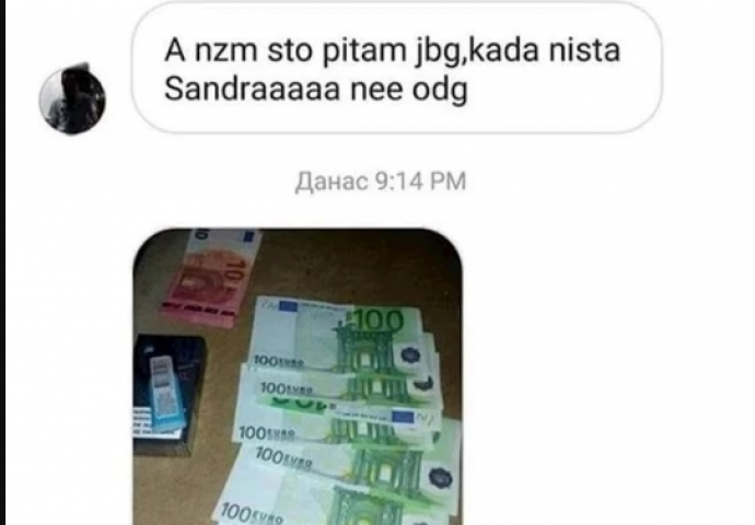 NISAM MU ODGOVARALA NA PORUKE, A ONDA MI JE POSLAO SLIKU SA 600 EURA NA STOLU: Njegova naredna poruka me zgrozila, LUĐAK