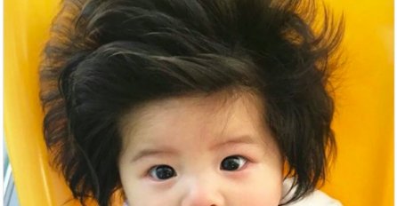 SJEĆATE LI SE POPULARNE BEBE S NAJBUJNIJOM KOSOM, SAD JE PORASLA: Kad vidite kako izgleda ODUŠEVIT ĆETE SE