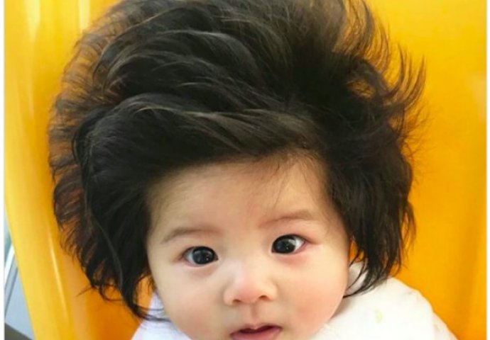 SJEĆATE LI SE POPULARNE BEBE S NAJBUJNIJOM KOSOM, SAD JE PORASLA: Kad vidite kako izgleda ODUŠEVIT ĆETE SE