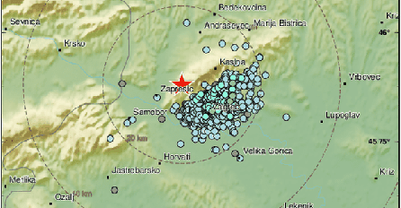 POGODIO IH ZEMLJOTRES SINOĆ POLA SATA PRIJE PONOĆI: Ljudi istrčali iz kuća u panici, STIGLE PRVE INFORMACIJE