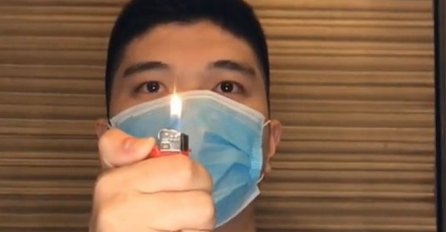 STAVIO JE MASKU NA LICE, A ONDA URADIO OVO, CIJELI SVIJET U ŠOKU: Gledaju ovaj video ne trepćući