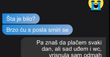 ŽENA JE BILA KUĆI, A JA SAM SE VRAĆAO S POSLA: Kad mi je poslala OVU SLIKU RASPLAKAO SAM SE, STVARNO MI JE ŽAO - NE ZNAM ŠTA DA RADIM!