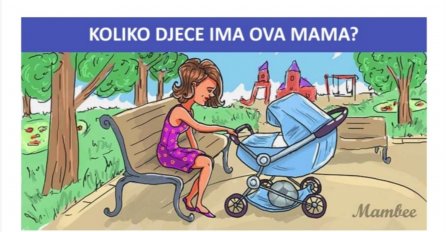 NEMA ŠANSE DA POGODITE: Koliko djece ima OVA MAMA? JEDAN DETALJ JE KLJUČAN