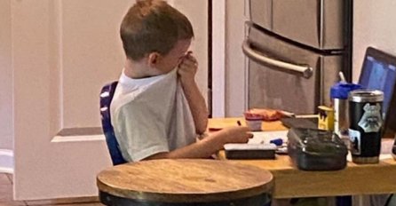 SLIKA OVOG DJEČAKA OBIŠLA SVIJET, SVI JE MASOVNO DIJELE: Njegova majka u suzama, GRLE SE I PLAČU, razlog je bolan!