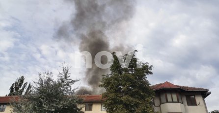 BUKTI POŽAR NA DEPONIJI IZNAD KONJICA: Oblak crnog dima nad gradom, SLIKE SA LICA MJESTA