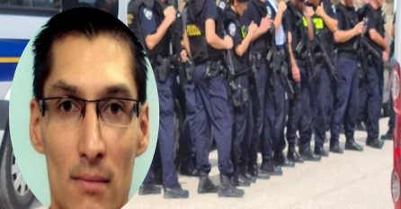 GRAD POD OPSADOM: Sa lisicama na rukama i okružen policajcima, UBICA TRUDNE UKRAJINKE POBJEGAO