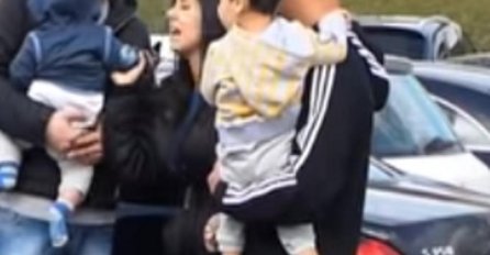 TANJA SAVIĆ U DIRLJIVOM SUSRETU SA SINOVIMA ! Pogledajte kako je Tanja Savić prije 7 godina dočekala muža i djecu