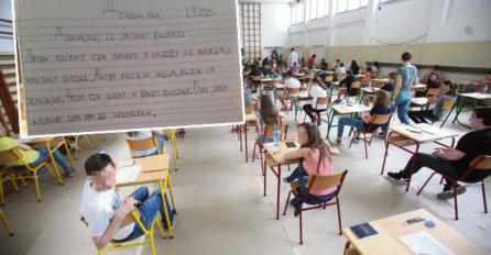 HIT DOMAĆI ZADATAK UČENIKA NAPRAVIO URNEBES NA FEJSU: Evo kako je proveo ljetni raspust, PLAKAT ĆETE OD SMIJEHA