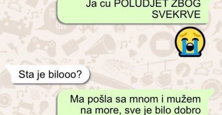 SVEKRVA DOŠLA SA MNOM I MUŽEM NA MORE, SKINULA SE U MINIJATURNI BIKINI: Svi gledaju u nas i VRIŠTE OD SMIJEHA, POGLEDAJTE POZADINU (FOTO)