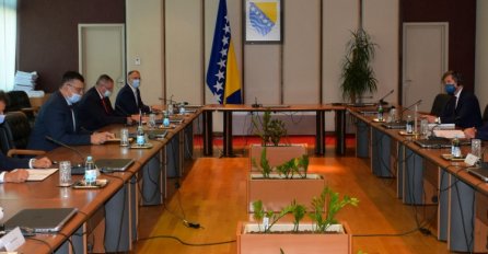 Tegeltija, Novalić i Višković sa Palmerom o ekonomiji i posljedicama od Covid-19