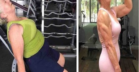 ONA JE PRAVI DOKAZ DA NIKAD NIJE KASNO: 74-godišnja bakica je svojom transformacijom izazvala lavinu komentara KO JOŠ IMA OVAKVE MIŠIĆE?