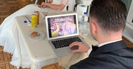 MLADA SJEDI UTUČENA NA SVADBI, A GLEDAJTE ŠTA RADI MLADOŽENJA: Svi su ga poslije ove slike napali, PROBUDIO BIJES U ŽENAMA! (FOTO)