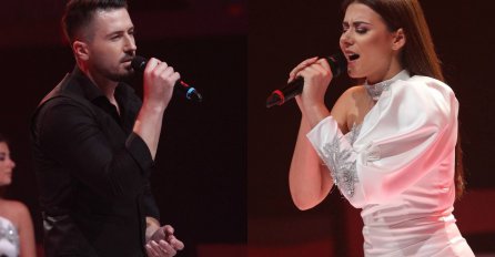 NJIH DVOJE SU IZAŠLI NA SCENU I SVI SU POVIKALI "MLADA I MLADOŽENJA": Ona sva u bijelom, A TEK KAD VIDITE NJEGA