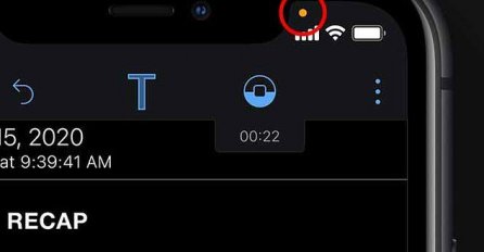 OPREZ, EVO ŠTA ZNAČI OVA ŽUTA TAČKICA AKO JE VIDITE NA MOBITELU: Kad su saznali LJUDI SE UZNEMIRILI