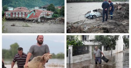 NAKON ZEMLJOTRESA, OBJAVLJEN SNIMAK POPLAVA U DRŽAVI, LJUDI SPAŠAVAJU ŽIVU GLAVU: Stigle prve informacije