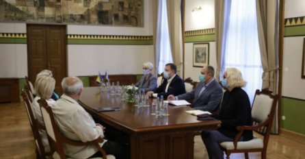 Skaka razgovarao s predstavnicima Akademije nauka i umjetnosti BiH