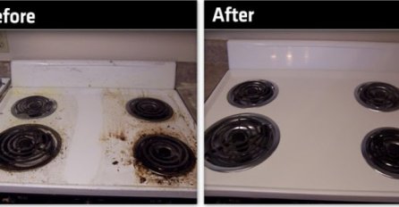 BIĆE KAO NOV ZA SAMO NEKOLIKO MINUTA OČISTITE MASNOĆU SA ŠPORETA SA OVIM GENIJALNIM TRIKOM!