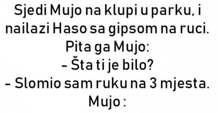 VIC: Mujo slomio ruku