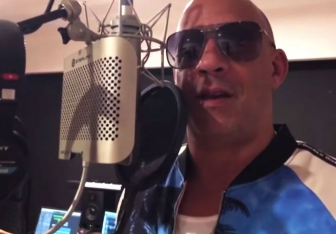 PRAVI SLAVUJ: Vin Diesel prešao u muzičke vode,  POSLUŠAJTE KAKO PJEVA  macho tip OVO JE VELIKO IZNENAĐENJE