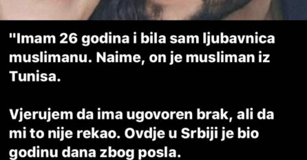 "Bila sam ljubavnica muslimanu"