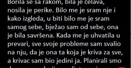"Ostavio sam je prije 10 godina"
