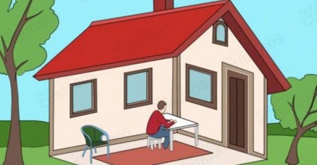 Da li je ovaj čovjek U kući ili VAN kuće? Vaš odgovor otkriva nešto važno o vama!