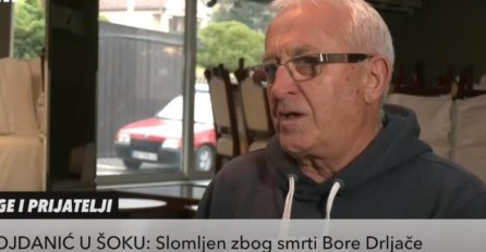 "ZVAO SAM GA, REKAO MI JE DA NIJE DOBRO" ERA OJDANIĆ OTKRIO NEPOZNATE DETALJE O BORI DRLJAČI: Ne može zaustaviti suze