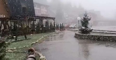 PRIPREMITE SE ZA SNIJEG, STIŽU NAM MINUSI Pale prve bijele pahulje na Vlašiću (VIDEO)