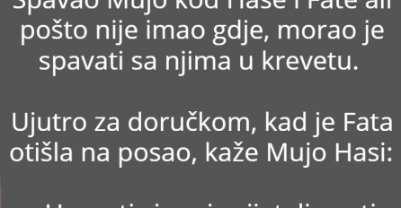 VIC: Mujo spavao kod Hase i Fate