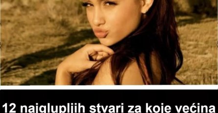 12 GLUPIH STVARI ZA KOJE ŽENE MISLE DA PALE MUŠKARCE: A oni to zapravo MRZE iz dubine duše