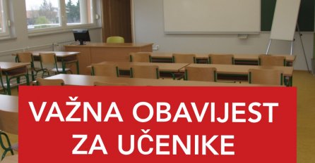 VAŽNA OBAVIJEST ZA UČENIKE! Zbog porasta broja zaraženih OD SUTRA, 23. OKTOBRA KREĆE ONLINE NASTAVA