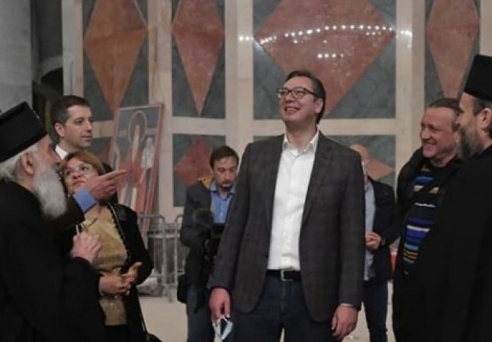 Vučić: Hram Svetog Save izgleda bolje i od veličanstvene Aja Sofije